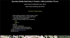 Desktop Screenshot of dzialki.orlowscy.com