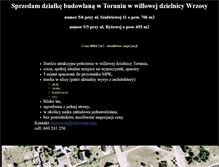 Tablet Screenshot of dzialki.orlowscy.com